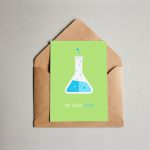 Postkaart "Meil on hea keemia"