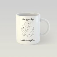 Šalica z dizajnom - One of your hugs would be nice right now
