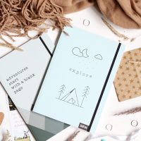 Bullet Journal - nova stran, nova avantura & raziskuj (2 kosa)