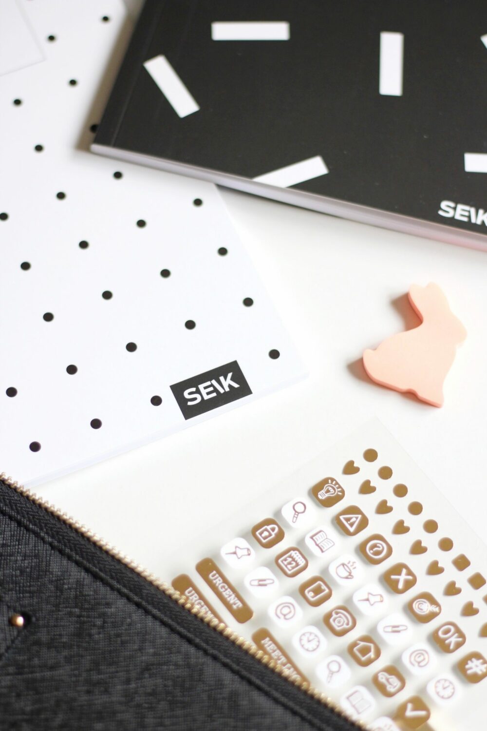 Bullet Journal / Dotted Notebook black and white (2pcs) - Image 16