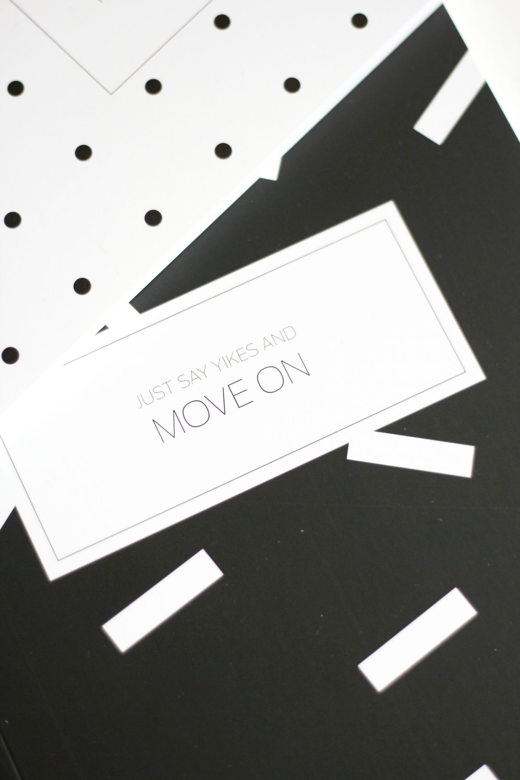 Bullet Journal / Dotted Notebook black and white (2pcs) - Image 8