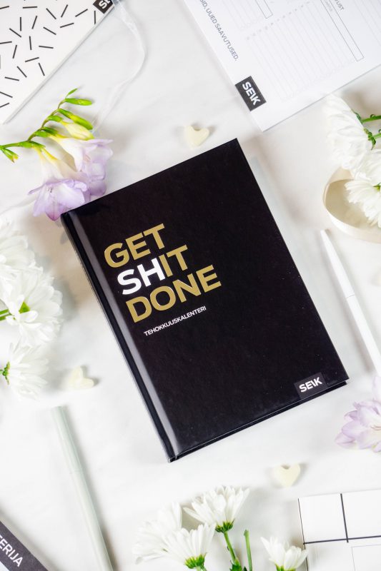 Get (sh)it done - tehokkuuspäiväkirja
