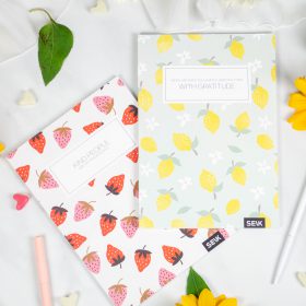 Bullet Journal / Točkovni dnevnik strawberries & lemons (2 kosa)