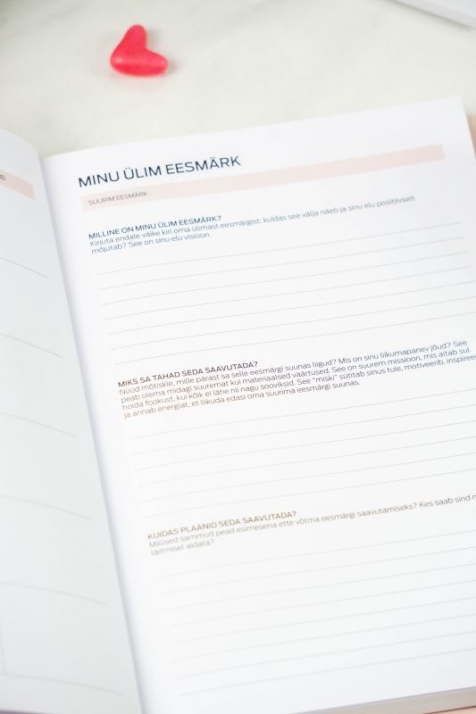 Unista. Planeeri. Saavuta #Produktiivsuspäevik - Image 10