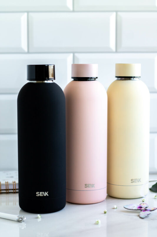 SEIK Fľaša na vodu - čierna 500ml - Image 3