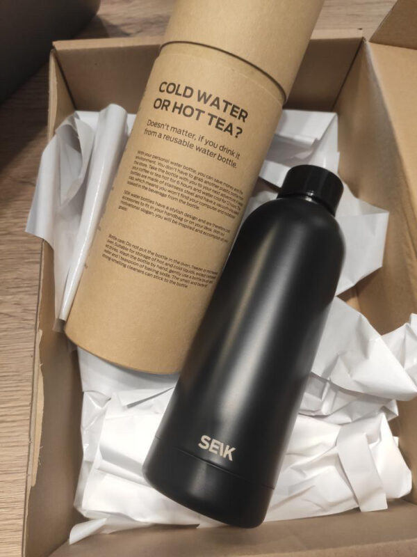SEIK Fľaša na vodu - čierna 500ml - Image 4