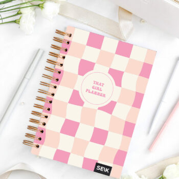 Happy Calendar school planner spiral binding 25/26 -  that girl
