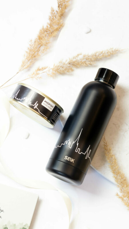 Boca za vodu/Thermos - Horizont, Tallinn (crna) 500ml - Slika 5