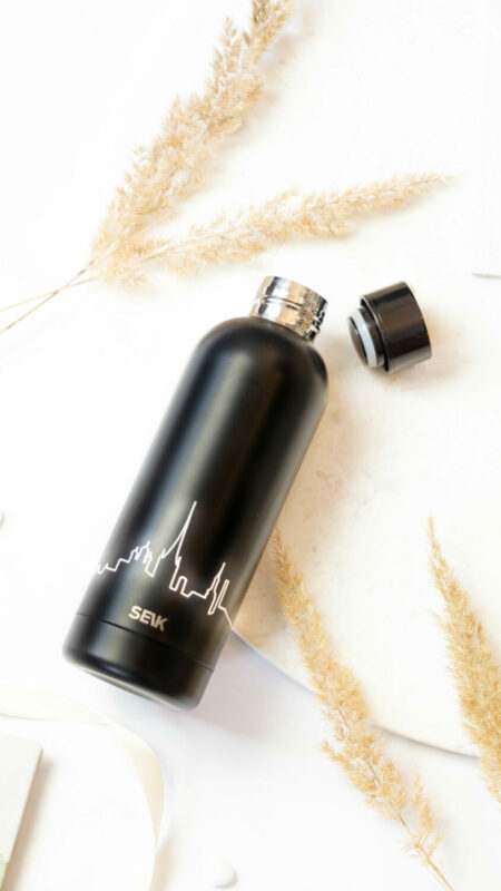 Boca za vodu/Thermos - Horizont, Tallinn (crna) 500ml - Slika 4