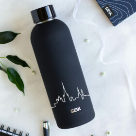 SEIK Juomapullo / termospullo Tallinn - musta 500ml