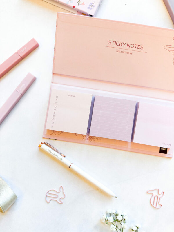 Samolepiace bločky pre šťastie - to do list, daily planner, love note (300ks) - Image 2