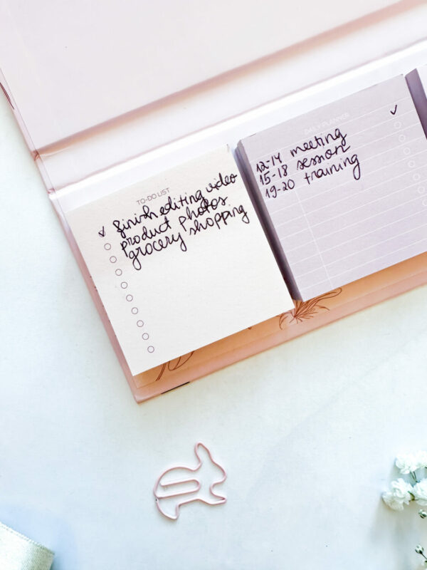 Samolepiace bločky pre šťastie - to do list, daily planner, love note (300ks) - Image 3