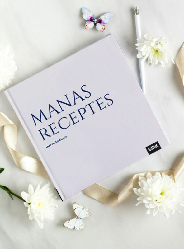 Manas receptes - pašu aizpildāma pavārgrāmata