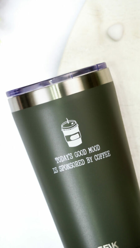 SEIK Termos / kahvimuki - today's good mood is sponsored by coffee 350ml - Image 2