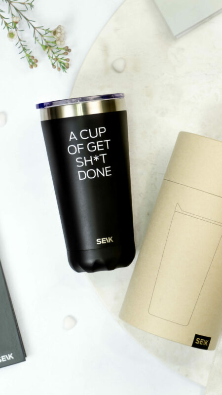 Termoska/hrnček na kávu - get sh*t done 350ml - Image 2