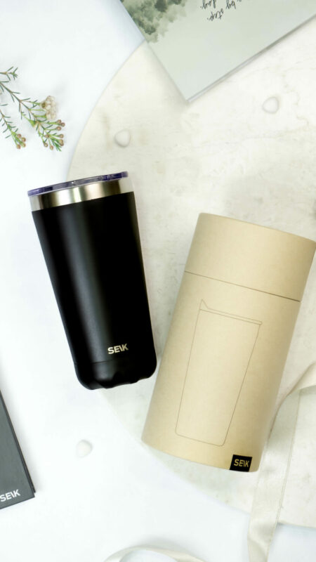 SEIK termos / kohvitops - oh kui must 350ml terasest - Image 3