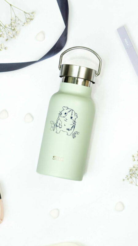 Fľaša na vodu/termoska - morské prasiatko 350ml - Image 4