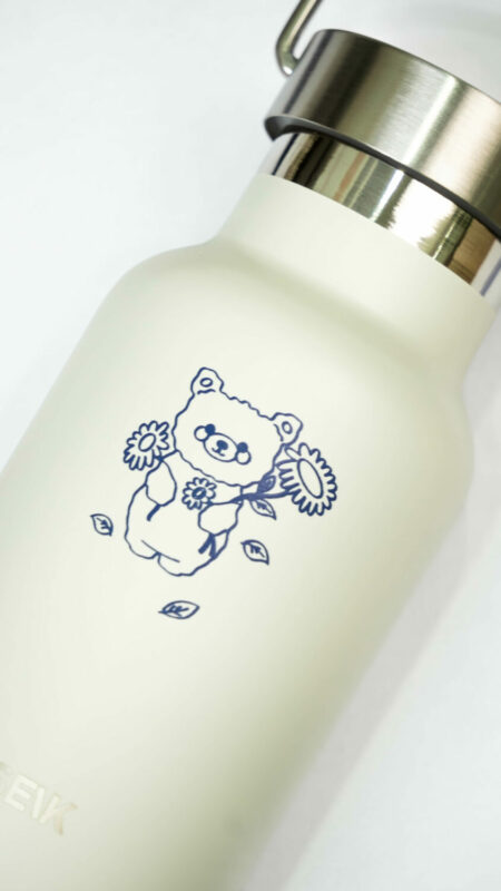 Fľaša na vodu/termoska - plyšový macko 350ml - Image 5