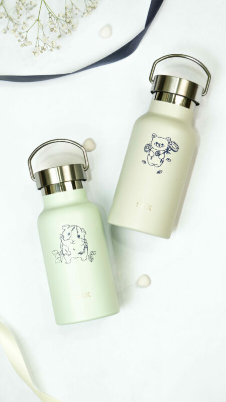 Fľaša na vodu/termoska - morské prasiatko 350ml - Image 2
