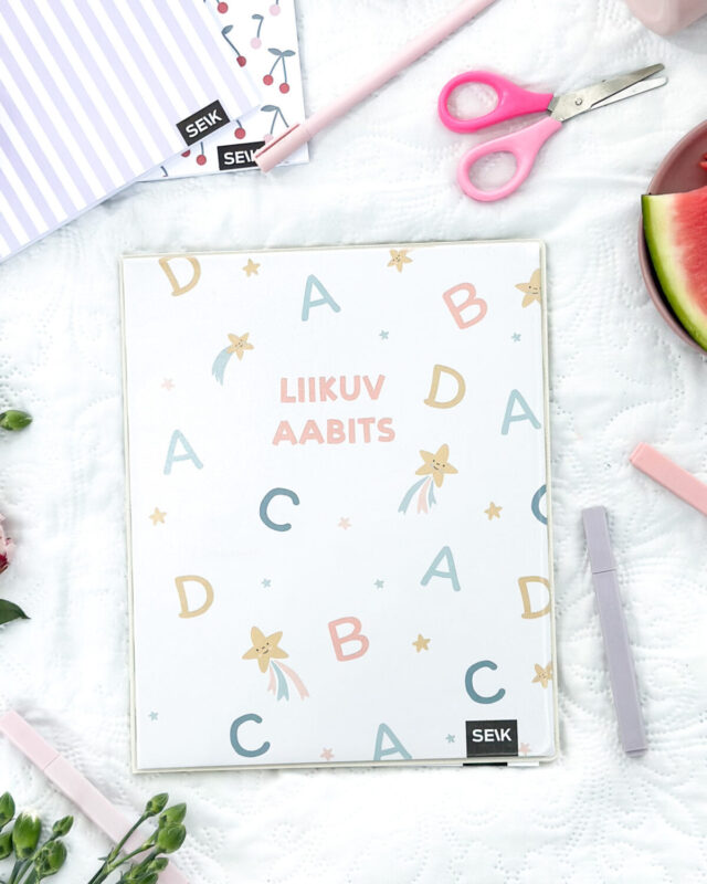 Liikuv aabits - tähed