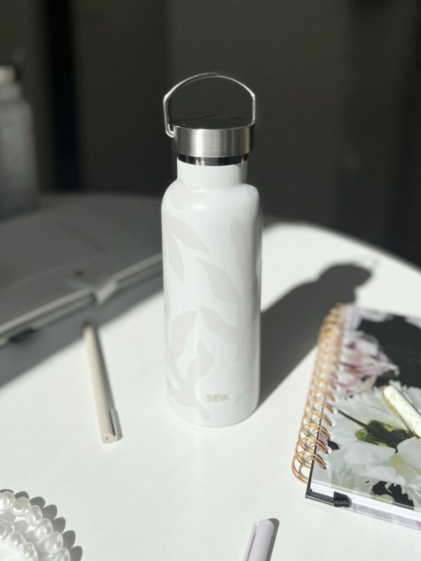 SEIK Fľaša na vodu - piesočné listy 500ml - Image 3
