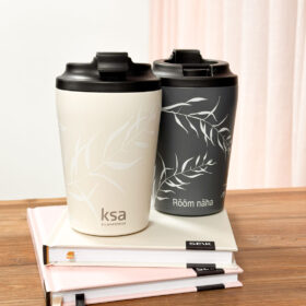 personalised thermos bottles and tumblers with company logo