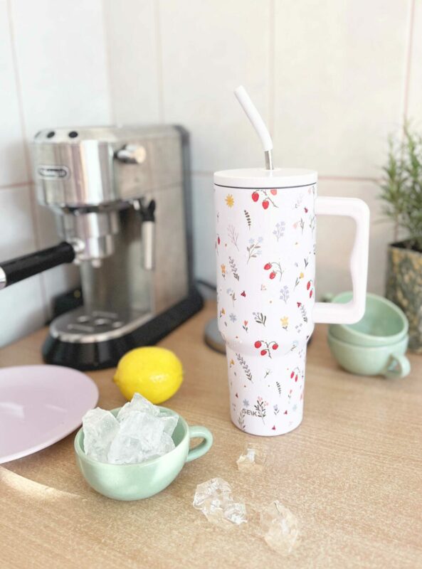 SEIK Tumbler - Termo fľaša 1200ml - Jahody - Image 6