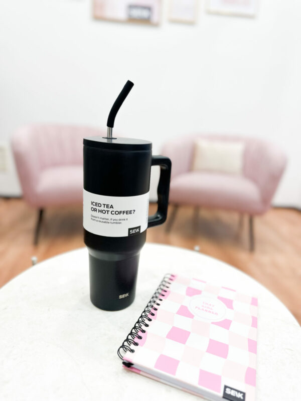 SEIK tumbler - termo fľaša 1200ml - Polnoc - Image 5