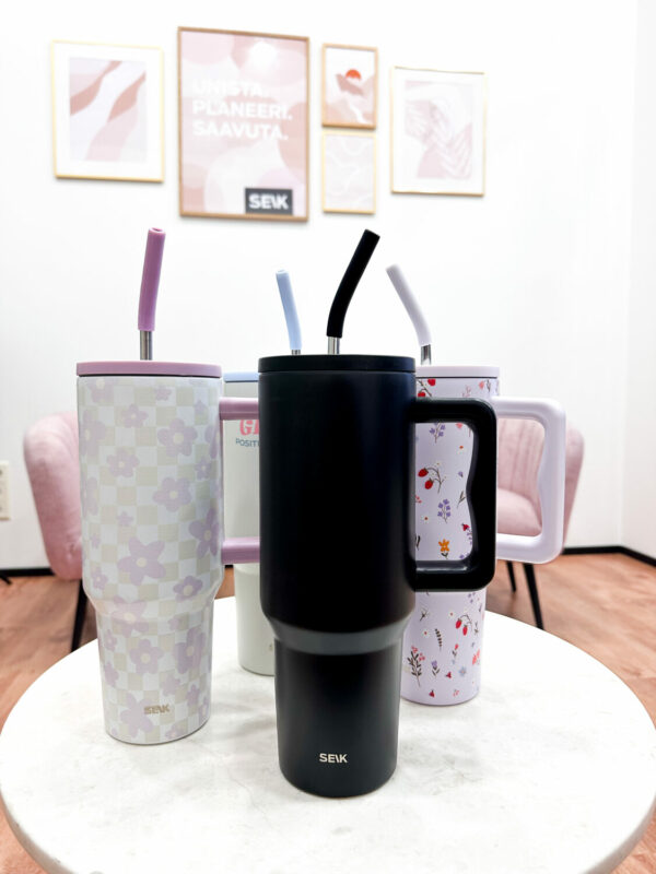 SEIK Tumbler - termo fľaša 1200 ml - kvety - Image 6
