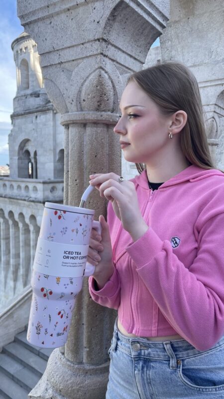 SEIK Tumbler - Termo fľaša 1200ml - Jahody - Image 7