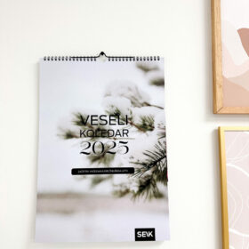 Veseli Koledar Narava 2025 - Stenski