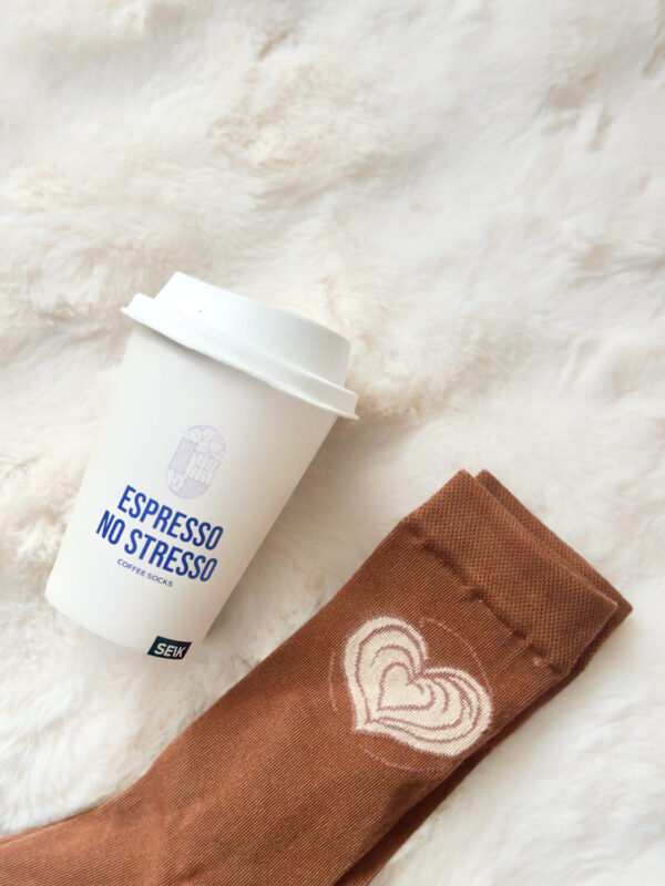 Espresso no stresso zeķes (universāls izmērs 35-46)