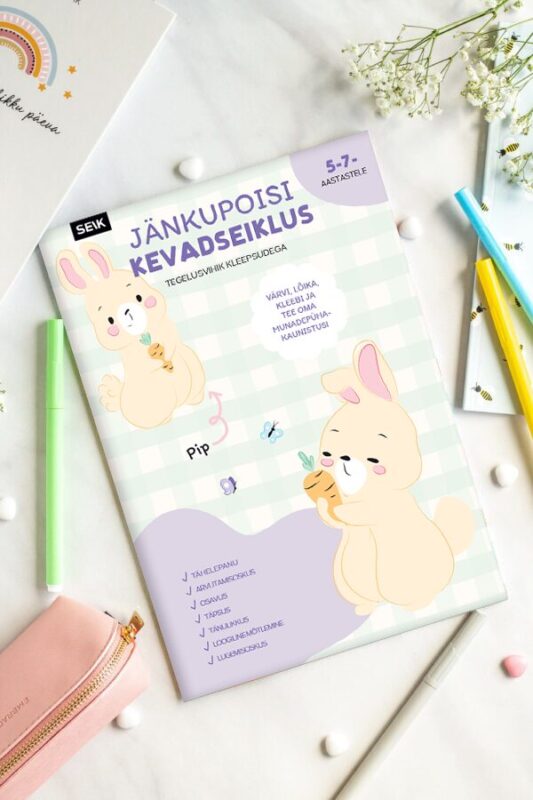 Tegelusvihik kevadeks- Jänkupoisi kevadseiklus