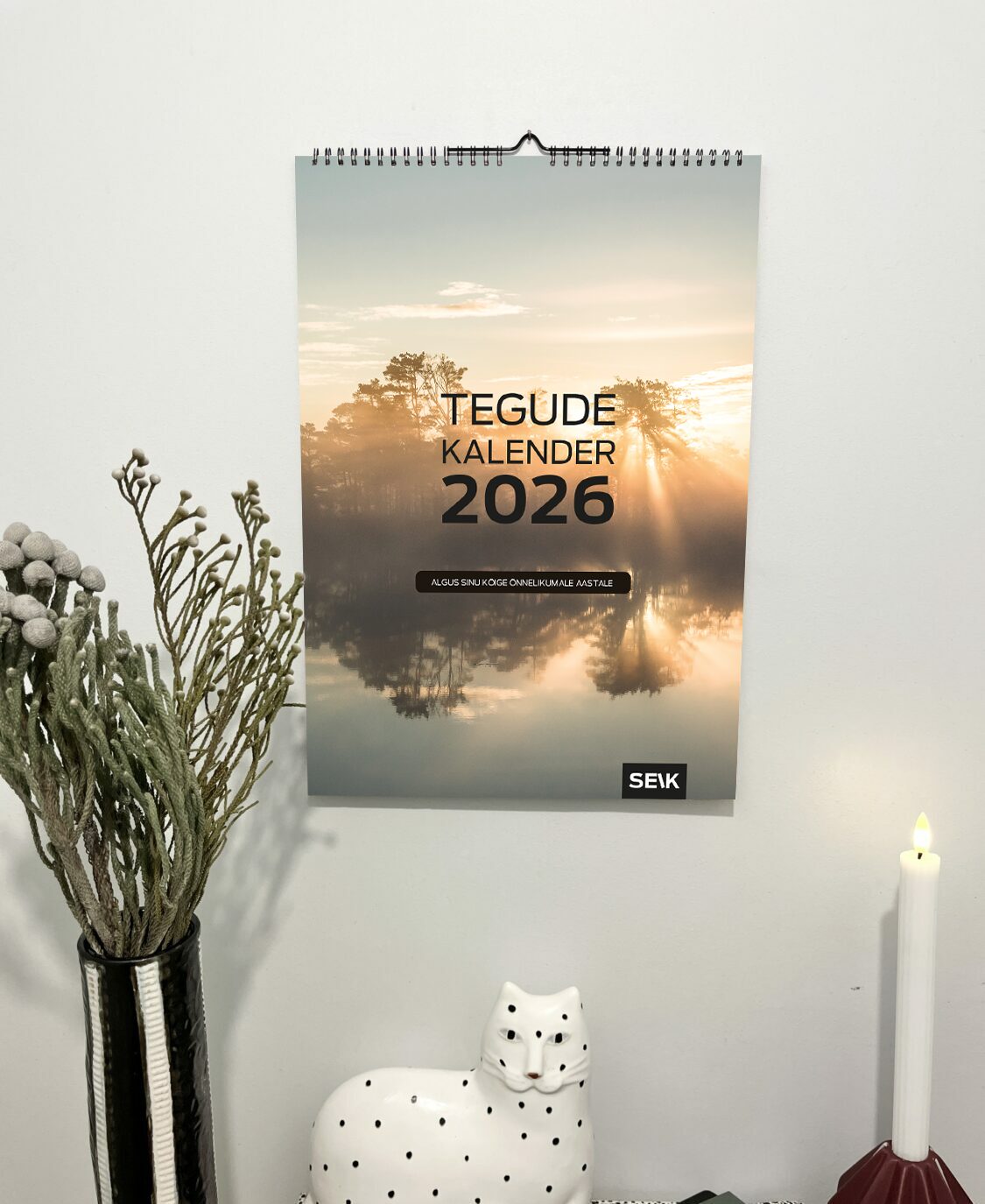 Tegude Kalender seinakalender 2026 - Eesti loodus (A3) - Image 12