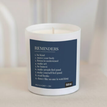 happy candle - reminders