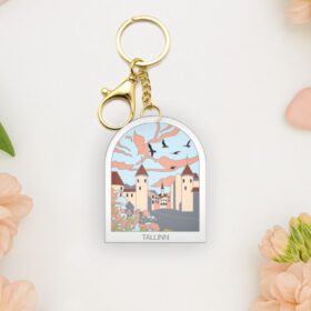 Soft enamel keychain - Viru Gate