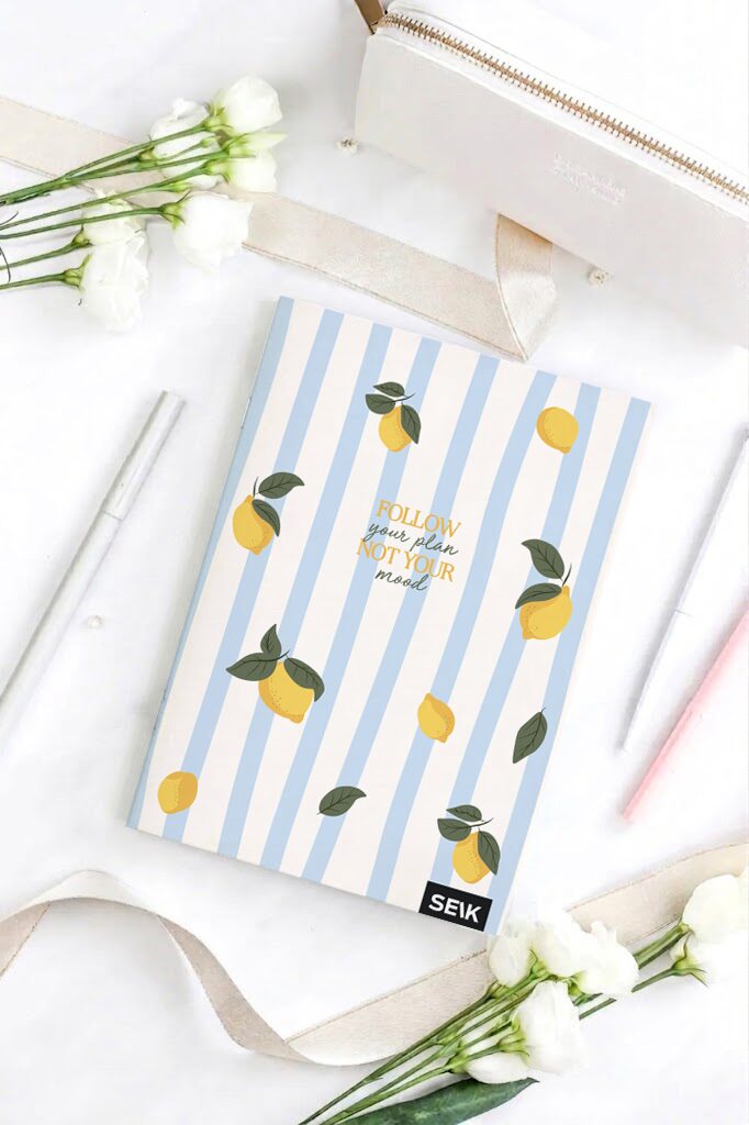 A5 lined notebook (36 sheets) - follow your plan