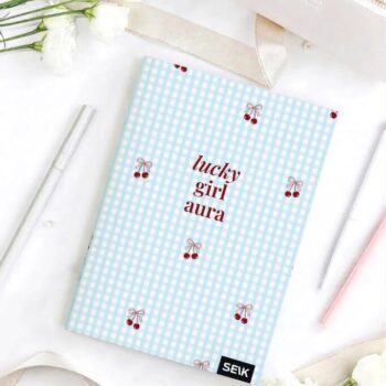 A5 squared notebook (36 sheets) - lucky girl aura