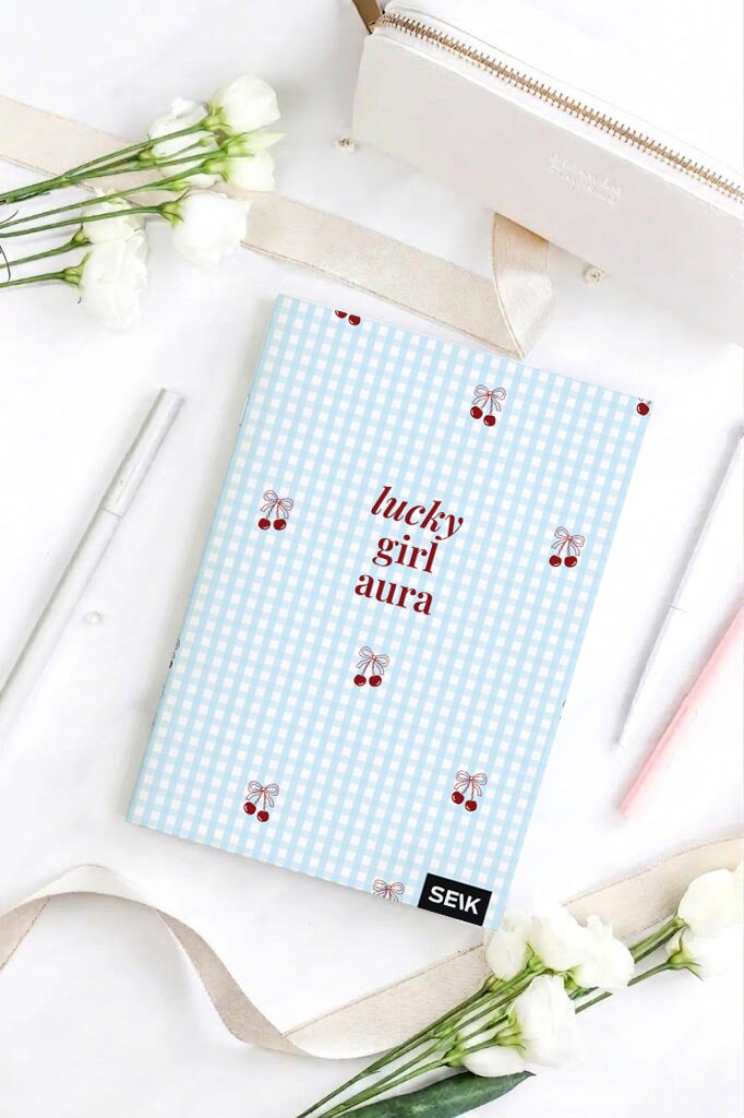 A5 squared notebook (36 sheets) - lucky girl aura