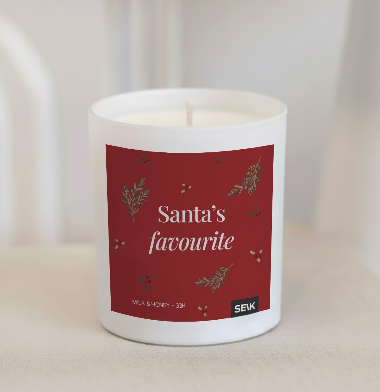 Šťastná svíčka - Santa's favourite