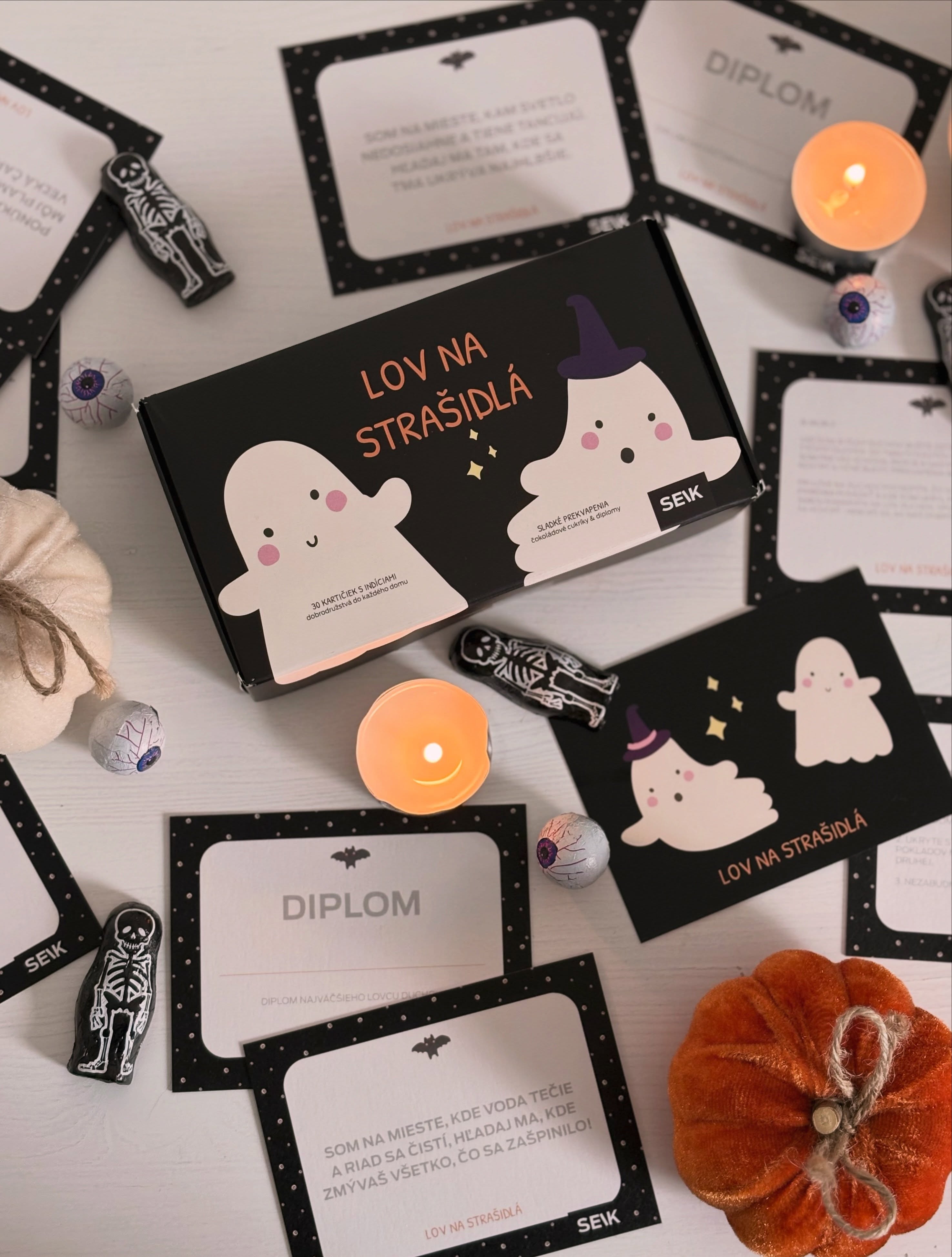 👻 Čo keby sa obyčajné popoludnie zmenilo na poriadne strašidelné dobrodružstvo? 🎃

S našou hrou Lov na strašidlá sa aj váš dom či záhrada premení na miesto plné zábavy, hľadania a malých výziev! ✨

A teraz otázka pre vás – trúfli by si vaši malí odvážlivci na lov strašidiel? 👀

#mojseik #halloween #spolocenskahra #spookyseason👻 #zabavapredeti